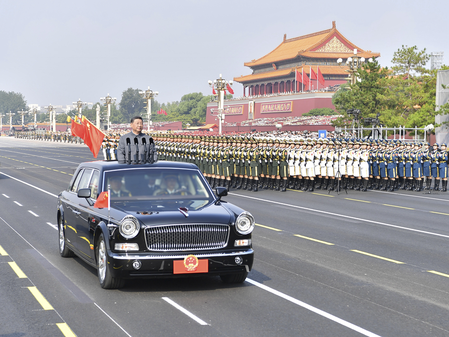 紀(jì)念中國(guó)人民抗日戰(zhàn)爭(zhēng)暨世界反法西斯戰(zhàn)爭(zhēng)勝利80周年大會(huì)隆重舉行 習(xí)近平發(fā)表重要講話(huà)并檢閱部隊(duì)